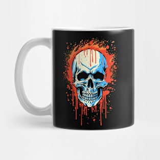 Splatter Skull Mug